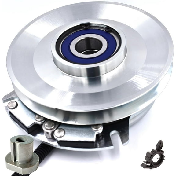 HD Switch 109-7665 BigBearing HiTorq Billet Pulley PTO Clutch fits Exmark Lazer Z & Lazer Z AS Series 103-3246 103-4000 103-4057 103-5835 w/Large Replaceable Pulley Bearing