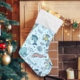 thumbnail image 5 of Coolnut 17.7 Inch Christmas Stockings, 1 PCS Cute Sea Animals Presonalized Large Stocking Sock for Family Holiday Xmas Party Decorations, 5 of 7