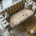 thumbnail image 2 of Renewold Floral Vintage Stretch Sofa Cushion Cover Sofa Sofa Slipcover Sofa Cushion Cover Furniture Protector Non-Slip Sofa Seat Cover with Elastic Bottom, L, 2 of 5