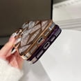 thumbnail image 6 of Case for iPhone 15 Pro Max Plating Gradient Glitter Cover Anti-Scratch Shockproof Protective iPhone 15 Pro Max Case for Women Girls, Purple, 6 of 11