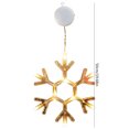 thumbnail image 5 of Luz navideña con ventosa Luz de ventosa de Navidad Luz de hadas de Navidad LED para interior (L), 5 of 5