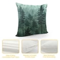 thumbnail image 4 of Leisuo Forest Pine Trees Throw Pillow Covers Pillowcase Cushion Case for Sofa Bedroom Home Decor, 4 of 5