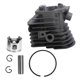 thumbnail image 4 of Pistón de Motosierra Amonsee Cilindro de Motosierra 46 mm Reemplazable Duradero para Husqvarna 50 5555, 4 of 7
