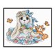 thumbnail image 1 of 11CT punto de cruz parcial conejo estampado DIY Animal impreso pared arte hogar manualidades Likrtyny  decoración de arte, 1 of 8