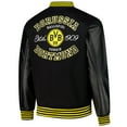 thumbnail image 3 of Men's Black Borussia Dortmund Supporter's Full-Snap Varsity Jacket, 3 of 3