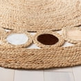 thumbnail image 3 of SAFAVIEH Natural Fiber Annandale Geometric Area Rug, Beige/Brown, 4' x 4' Round, 3 of 4