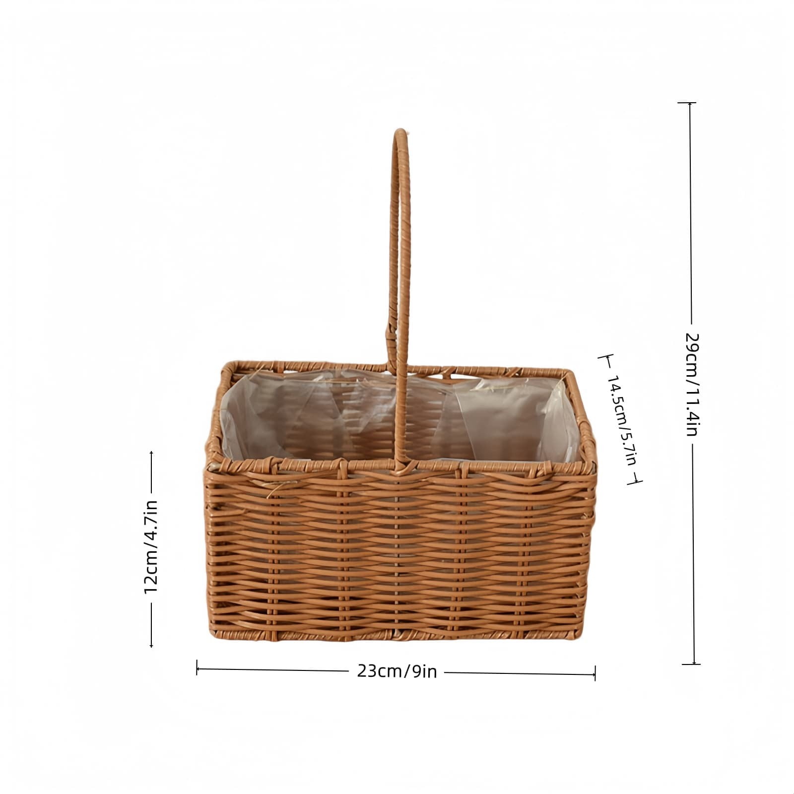 fsxdhpcsgfc Handmade With Handle For Home Arrangement Dry Green Woven Storage Wedding Garden round Glass Food Storage Containers Stay Fresh Produce Containers Reusable Food Storage Bags Reusable Bags