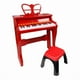 thumbnail image 2 of PIANO MUSICAL CLÁSICO DE JUGUETE CLASSICAL PIANO NEGRO/ROJO, 2 of 5