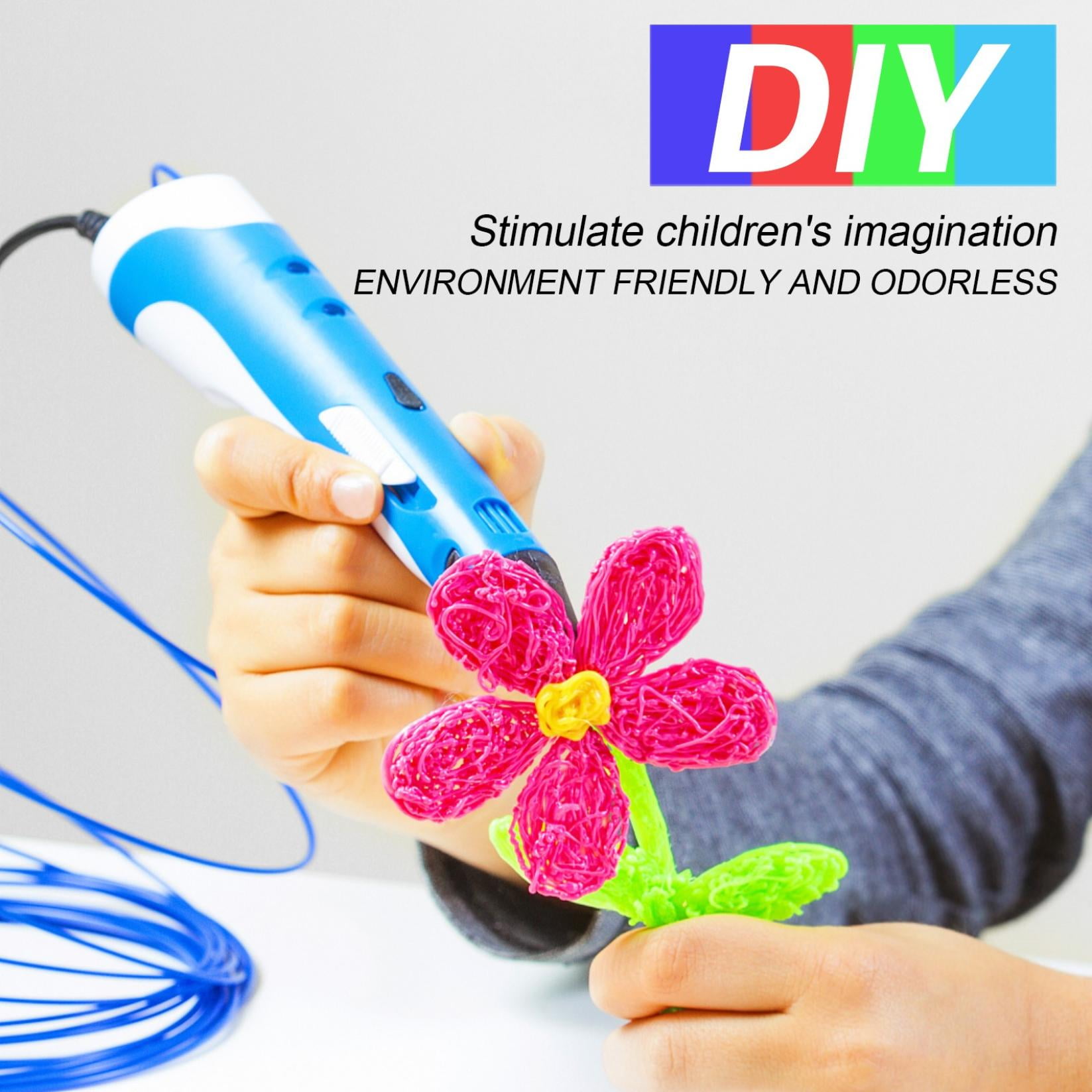 3D Pen Filament 16 Colours 5 m Each - 3D Pen Filament 1.75 mm 3D Pen Paint Set(2pcs)
