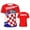 1, variant on Croatia Flag Men Sports T-shirt Women Tees jersey for Soccer Football Running Bike Tennis Fitness Fans