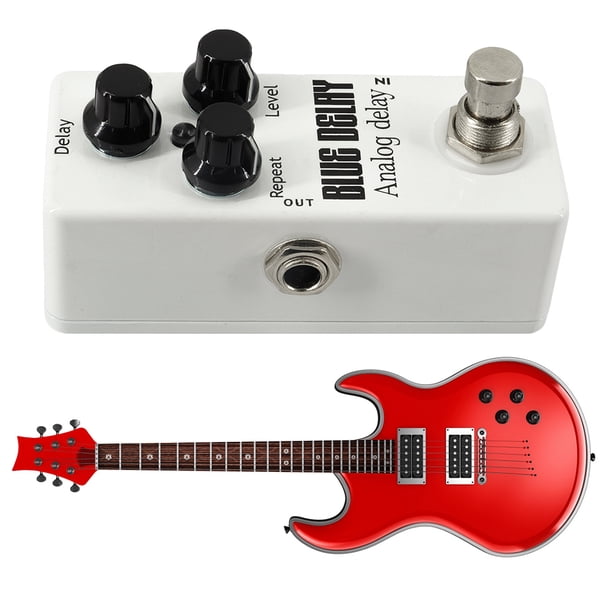 Accesorios para Instrumentos Musicales Efectos Guitarra Efectos Pedal Reverberación Resorte