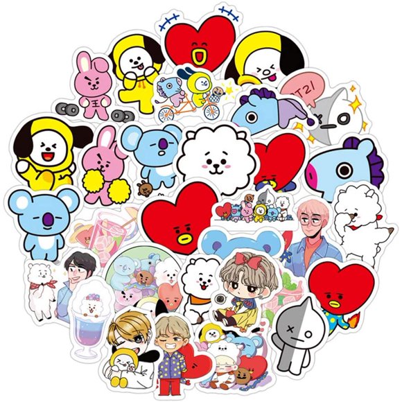 bts stickers for laptop