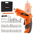 thumbnail image 1 of Atornillador Inalambrico BLOOSOM 3.6V Kit de 46 Piezas Negro/Naranja, 1 of 4