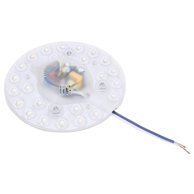 Ventilador Ventilador De Techo De 4,9 Pulgadas Reemplazo De Luz LED Montaje Empotrado Ajustable En 3 Colores Luz De Ventilador LED Magnética Retroadaptación Redonda