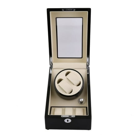 Automatic Rotation 2+3 Watch Winder Storage Case Display Box Luxury By CNMODLE-4