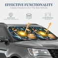 thumbnail image 4 of Disketp 2 Piece Space Planet Pattern Windshield Sunshades,Folding Windshield Sun Shade For Car Suv Trucks Sedan,Blocks Uv Rays Sun Visor Protector-Medium, 4 of 7