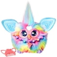 thumbnail image 3 of Furby Tie Dye Peluche Interactivo con 15 Accesorios de Moda, 3 of 4