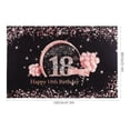 thumbnail image 3 of Toile de Fond Joyeux 18e Anniversaire Décoration de Fête, 3 of 8