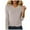 Khaki, variant on GEWSEY Women's Striped Oversized Sweaters Vacation Drop Shoulder Pullover Knit Tops (White, XXL)