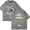 Gray, variant on Magdalena Bay Dirtyfit T-shirt Short-Sleeved Washed Denim Fashion Loose Summer Cotton Stylish Design Tee
