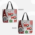 thumbnail image 3 of Xecao Cute Santa for Tote Bag: spacious with inner pockets, ideal for work, shopping, or travel., 3 of 9