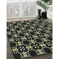 thumbnail image 2 of Ahgly Company Indoor Square Patterned Black Novelty Area Rugs, 7' Square, 2 of 6