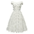 thumbnail image 1 of LOVZFMLL Robes Élégantes de Soirée pour Femmes à un Col avec Franges, 1 of 3