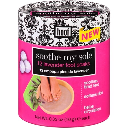 Hoof Soothe My Sole Lavender Foot Soaks, 12 count