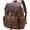Coffee, variant on Waxed Canvas Backpack Casual Laptop Rucksack DayPack for Travel/Hiking/School