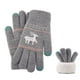 thumbnail image 4 of Mujer Navidad doble capa cervatillo más gruesos guantes cálidos tejer guantes de muñeca mitones Fridja  nalpqowj3235, 4 of 4