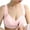 Pink, variant on Ahuyic Nursing Bras for Breastfeeding Women Maternity Bra Front Buckle Breastfeeding Bralette Gray 36