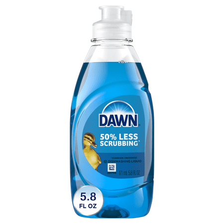 Dawn Ultra Liquid Dish Soap, Dishwashing Liquid, Grease Removal, Original, 5.8oz