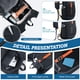 thumbnail image 3 of Mochila de Senderismo BECOJADDE 15L Plegable Ultraligera Negra, 3 of 8