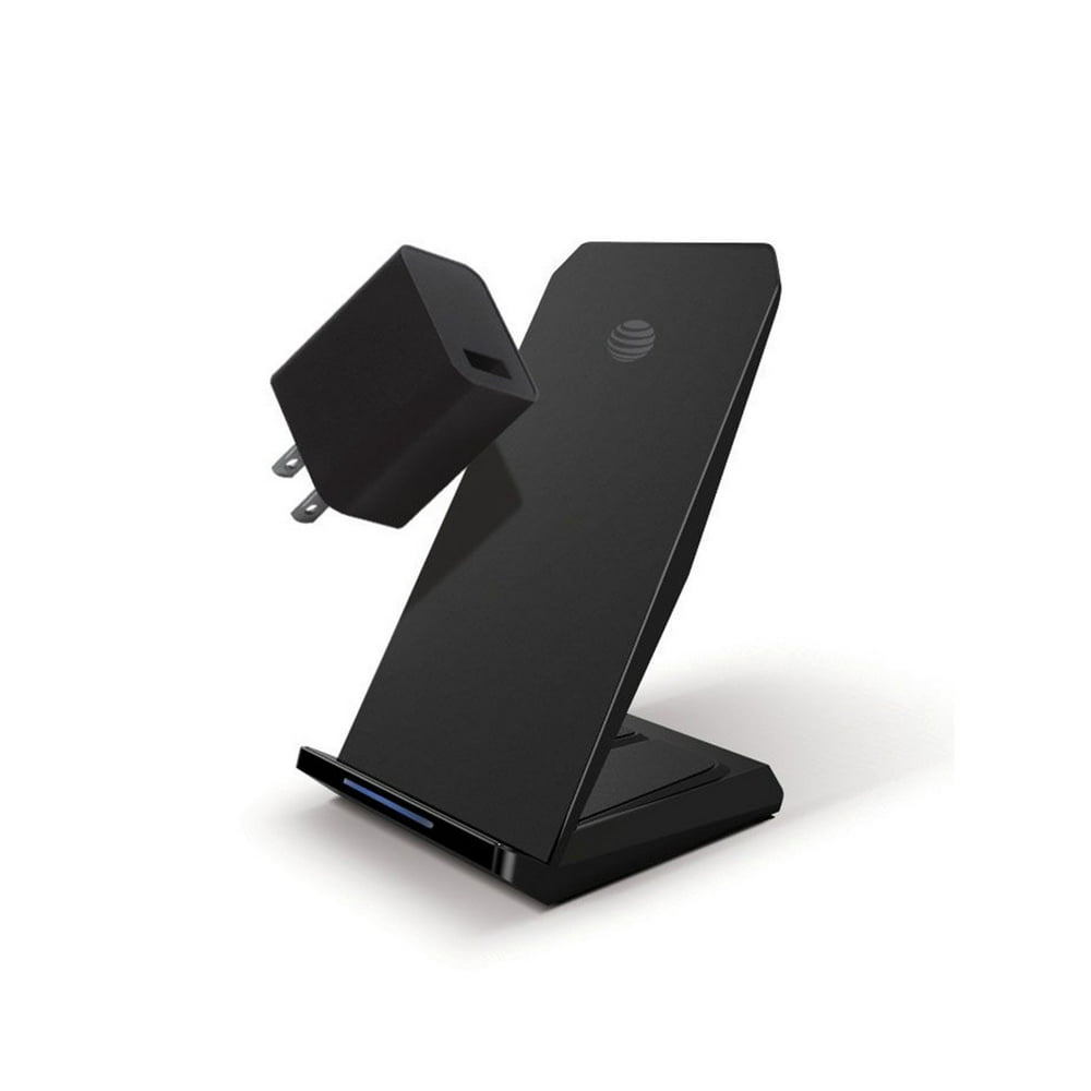 AT&T 15W Rapid wireless Desktop Charging Stand, Qi Certified, included