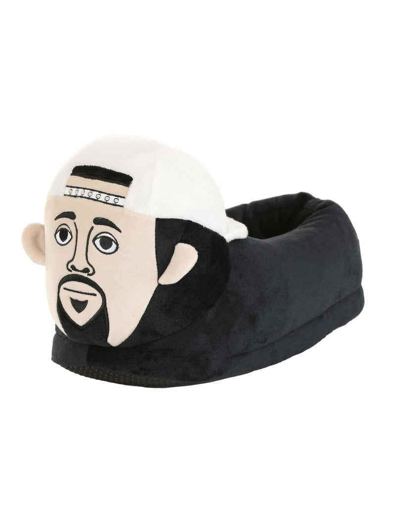 Adult Jay & Silent Bob Plush Slippers - Walmart.com