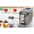 thumbnail image 4 of Machine à Espresso Entièrement Automatique 20 Bars, Machine à Café avec Buse Vapeur Mousseur à Lait, Broyeur Intégré, Réservoir d'Eau 1,5 L, Panneau de Commande à une Touche pour Latte, Cappuccino, Macchiato et Café Glacé, 4 of 8