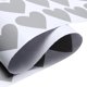 thumbnail image 5 of Decoración 65 pegatinas extraíbles para pared de corazón, pegatinas de vinilo para decoración del hogar (gris), 5 of 7