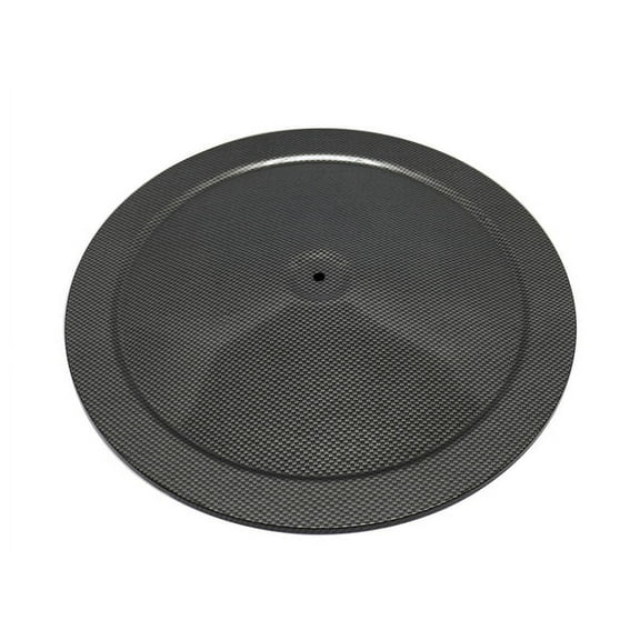 14 Inch Round Air Cleaner Top Carbon Fiber Dipped For Single Wing Nut Ford Chevy
