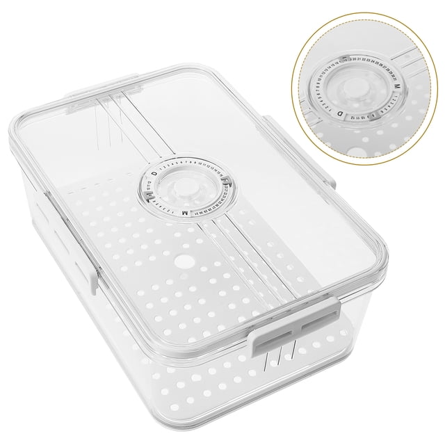 AURARMLET Caja Transparente Para Pan Con Temporizador Y Para Almacenamiento En Cocina