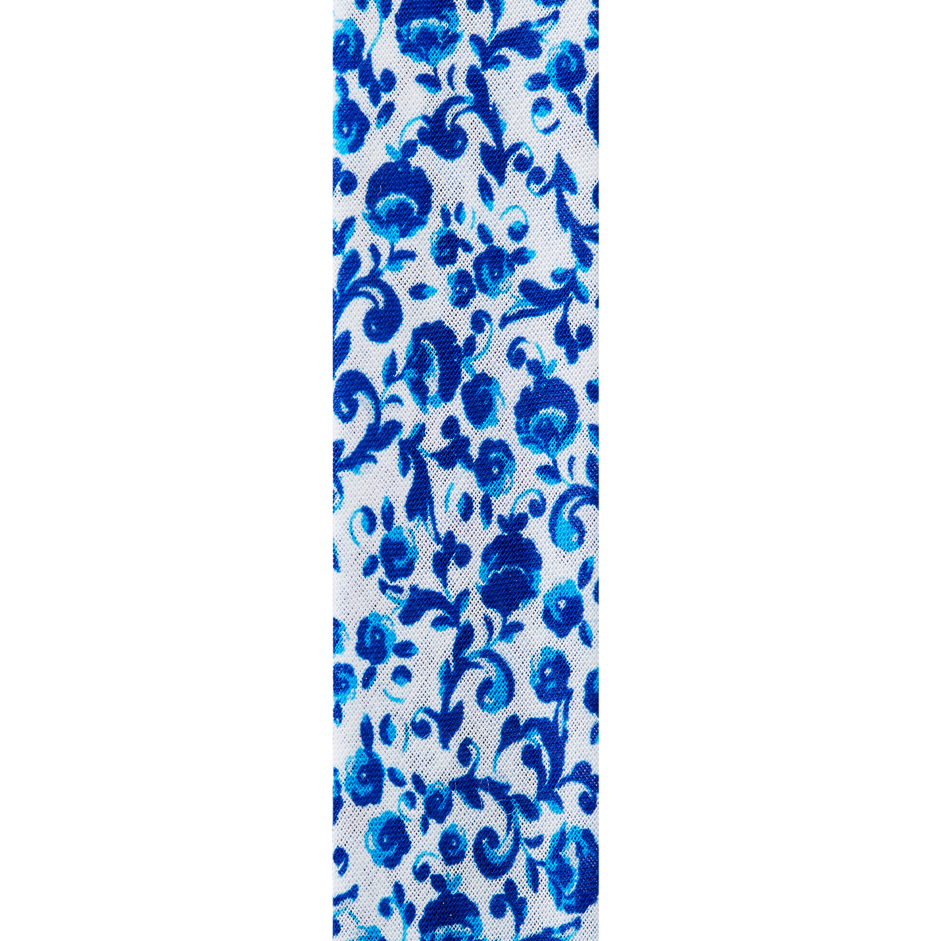 The Pioneer Woman Scroll Floral Double Fold Cotton Quilt Binding Ribbon, 7/8" x 25 Yards