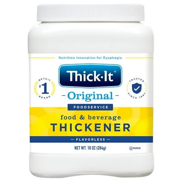 Thick-It Foodservice Instant Food & Beverage Thickener: 1 Count, 10 oz, Unflavored