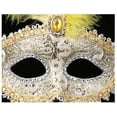 thumbnail image 5 of Juego de 3 máscaras de mascarada venecianas para fiesta, máscara de plástico para disfraz de Halloween, máscara de Mardi Gras para mujer, 5 of 5