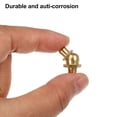 thumbnail image 5 of Unique Bargains 50 Pcs M6x1 Grease Nipple Fitting Bend 45 Degree Angle Brass Grease Zerk Fitting Adapter for Car, 5 of 6