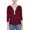 501_Wine, variant on Sweet Home Farm 3/4 Sleeve T Shirts for Women Summer Tops Cute V Neck Length Blouses Dressy Loose Fit Tunics Graphic Tees Womens T Shirts Black