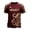 Wine, variant on Rvusndi 2026 Mexico Soccer Shirt Men Tshirts Short Sleeves Summer Tops Graphic Tees Crew Neck Print Casual Basic Tees for Daily Wear