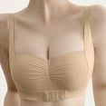 thumbnail image 2 of Bigersell Women's Bras On Sale Comfortable Without Underwire Bra Training Bra Style F-1007 Khaki L, 2 of 6