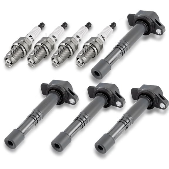 Quayub 4pcs Ignition Coil Pack For Honda CR-V Civic Element Acura RSX 2.0 2.4 02-11 UF311