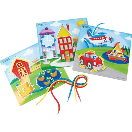 UPC: 0765023085921 | Learning Resources Learning Laces – Skill Boards