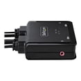 thumbnail image 4 of StarTech.com 2-Port USB-C Cable KVM Switch, 4K 60Hz DisplayPort Output, Compact KVM with 4ft/1.2m USB Type-C/Audio Integrated Cables, Bus Powered - Remote Push-Button/Hotkey Switching (C2-D46-UC2-CBL-KVM) - KVM / audio switch - compact - 2 x KVM / audio - 1 local user - desktop, 4 of 7