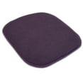 thumbnail image 2 of Sweet Home Collection Memory Foam Honeycomb Non-Slip Back 16" x 16" Chair Pad - Eggplant, 6 Pack, 2 of 7